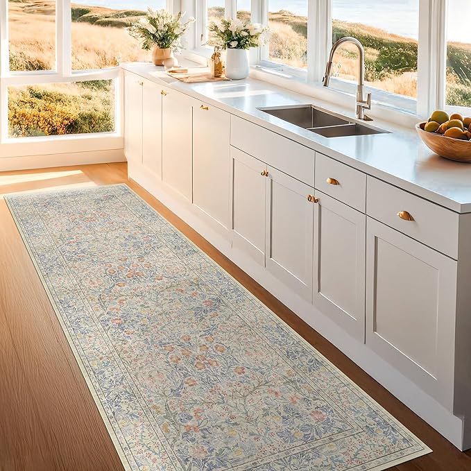 Hazo Haus Floral 3x8 Wide Hallway Runner - Image 3