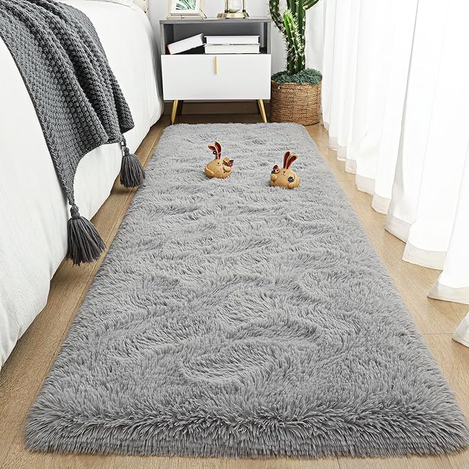 Tepook Soft Runner Rugs for Bedroom 2x6 ft by Tepook