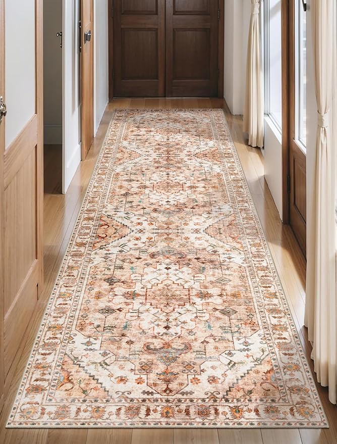 SERISSA Boho Washable Runner Rug by SERISSAHomeDecorCollection