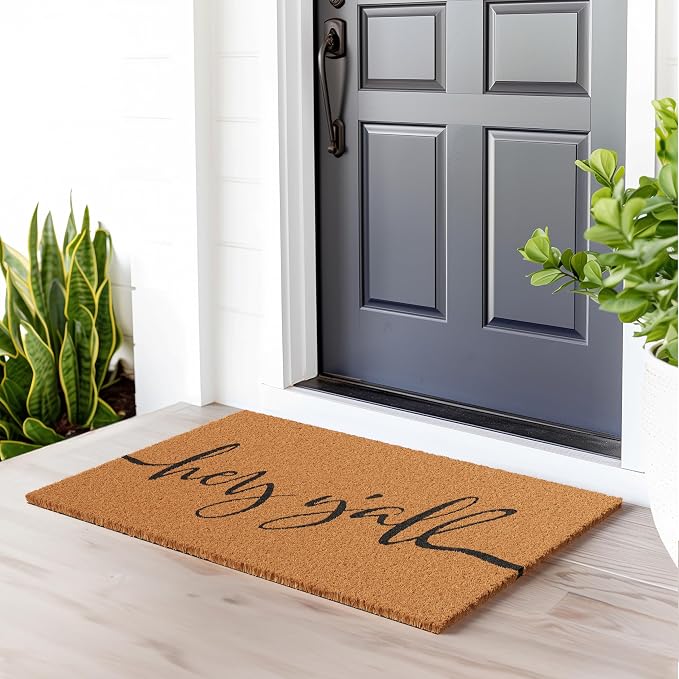 Barnyard Designs Natural Coco Coir Heavy Duty Backing Doormat - Image 2