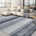 Nakagishi 10x14 Area Rugs Living Room: Washable Boho Large Neutral Modern Soft by NakagishiAreaRug