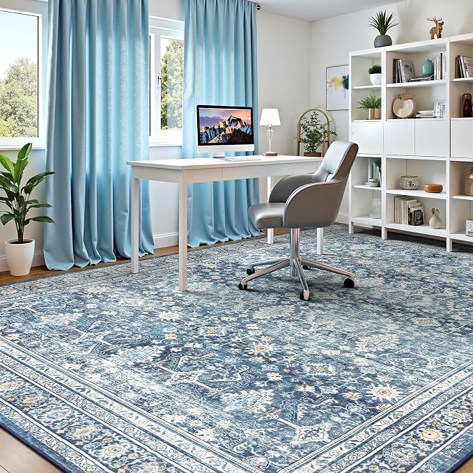 Lofus 10x14 Area Rug for Living Room, Soft Boho Carpets for Bedroom Dining Room - Image 4