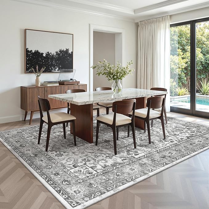 zesthome 6x9 Area Rug, Super Soft Washable Rugs - Image 8