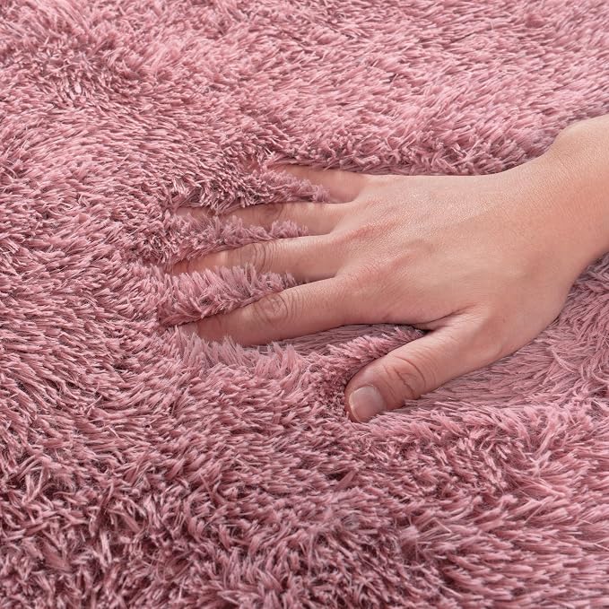 Runner Rugs for Bedroom 2x6 Rug Runners for Hallways Non Slip Soft Shag Bedside - Image 4