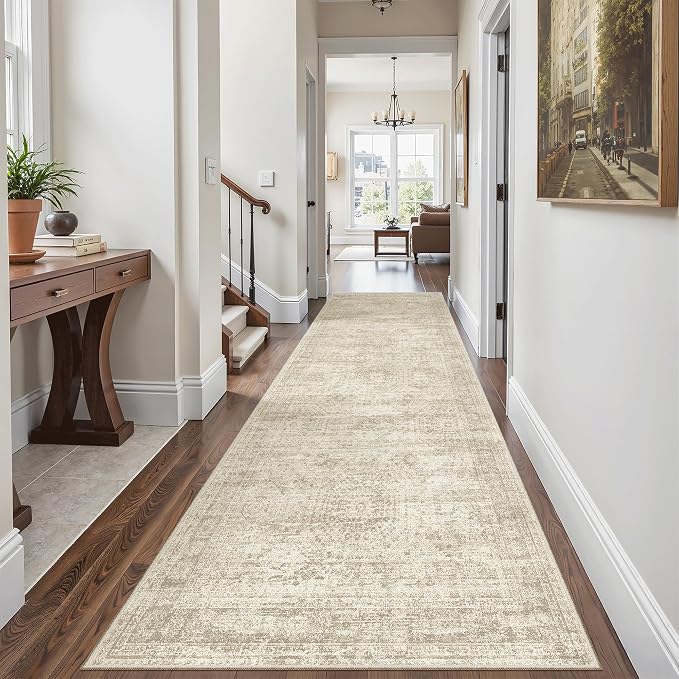Runner Rug 3x8 Washable Non-Slip Hallway Runner Rugs - Image 2