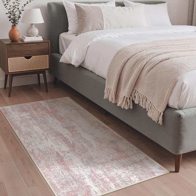 Area Rugs 3x5 for Living Room Bedroom, Modern Abstract Machine Washable Rug - Image 3