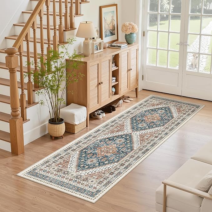 Madane Washable Runner Rug by Madane