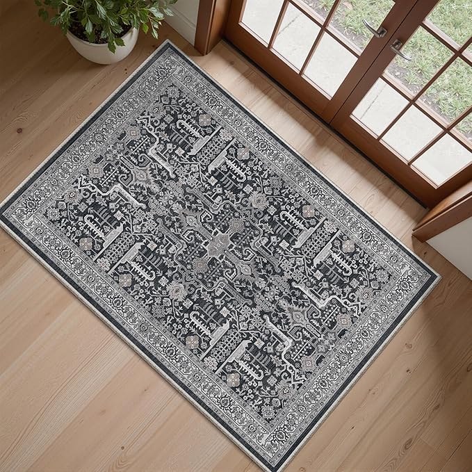 Washable 2x3 Entryway Area Rug by ComiComi