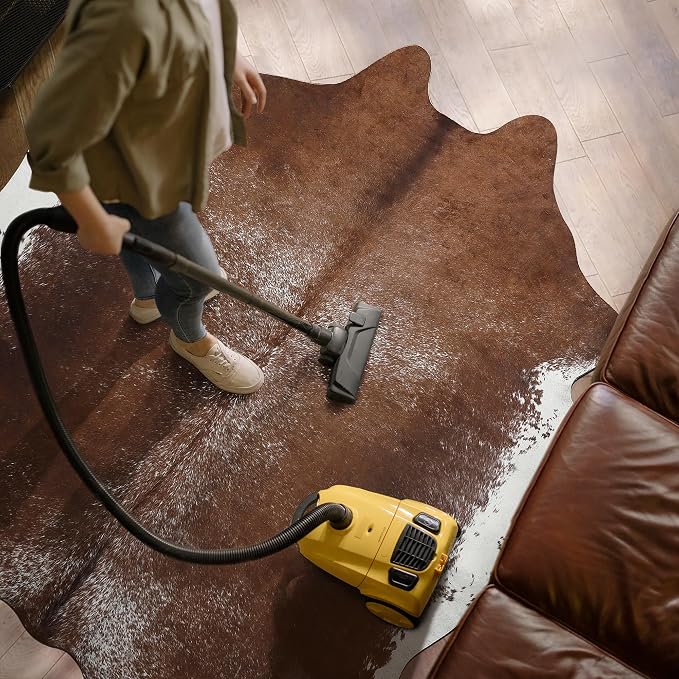 AROGAN 8×10 Feet Western Decor Faux Fur Cowhide Rug, Premium Animal Skin Cow - Image 7