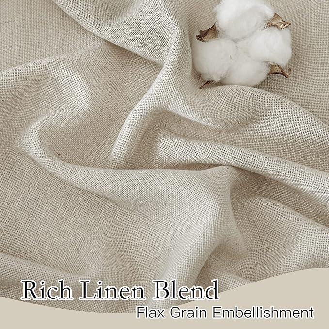 RYB HOME Sheer Curtains for Cafe - Image 3
