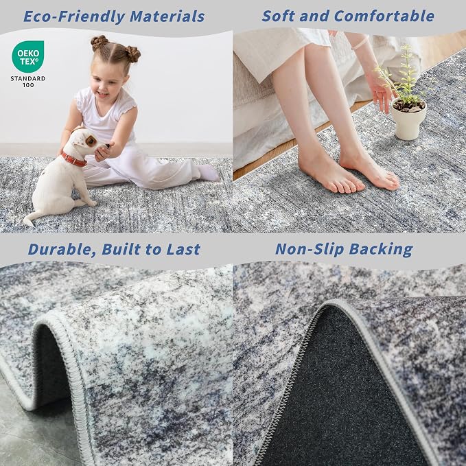 3x20 ft Extra Long Hallway Runner Rug - Image 4