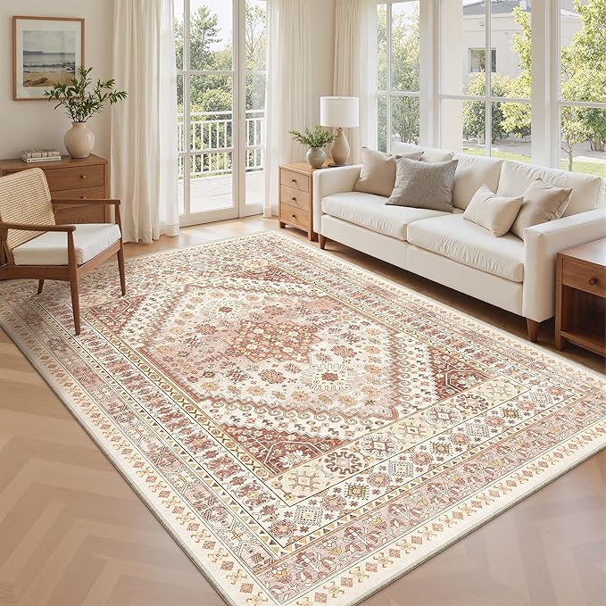 zesthome 6x9 Area Rug, Super Soft Washable Rugs - Image 4