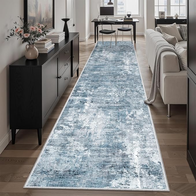 Runner Rug 2'6" x 12' Washable Non-Slip 2.5x12 ft Long Runner Rugs - Image 3