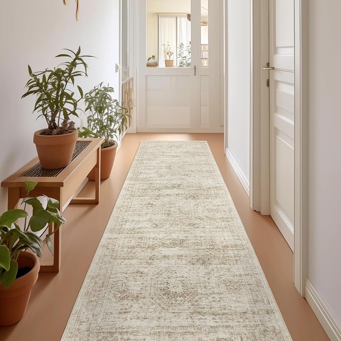 Rug Runners for Hallways Non Slip by Restydon