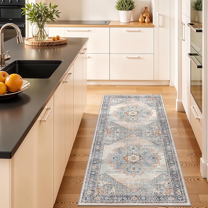 TOPRUUG 2x5 Hallway Runner Rug: Washable Non-Slip Rugs - Image 2