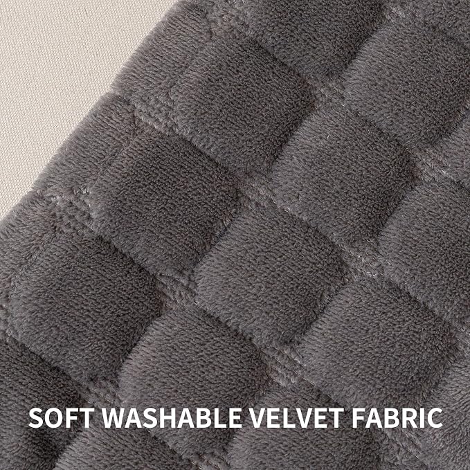 Velvet Throw Pillow Covers 12×20 Inch Decorative Pillows Cover Neutral Soft - Image 4