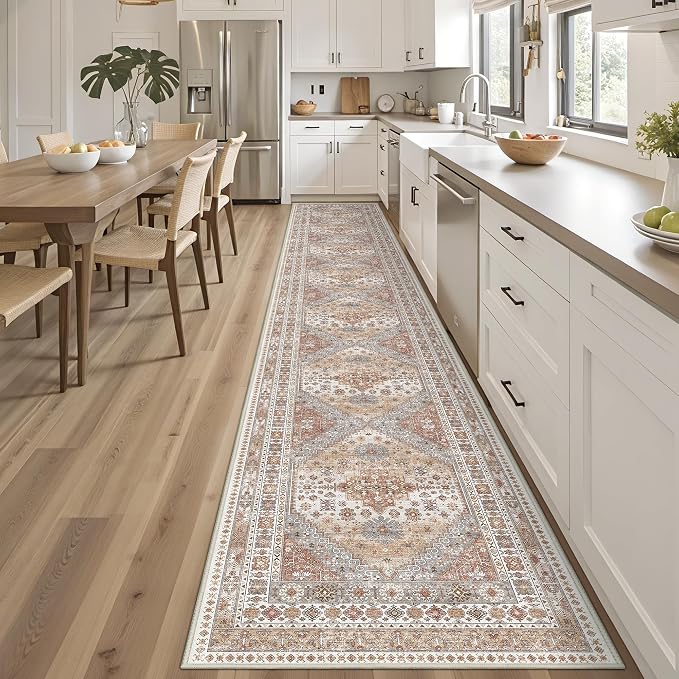3x20 Long Runner Rug for Hallway, Non-Slip Long Kitchen Mats for Floor - Image 5