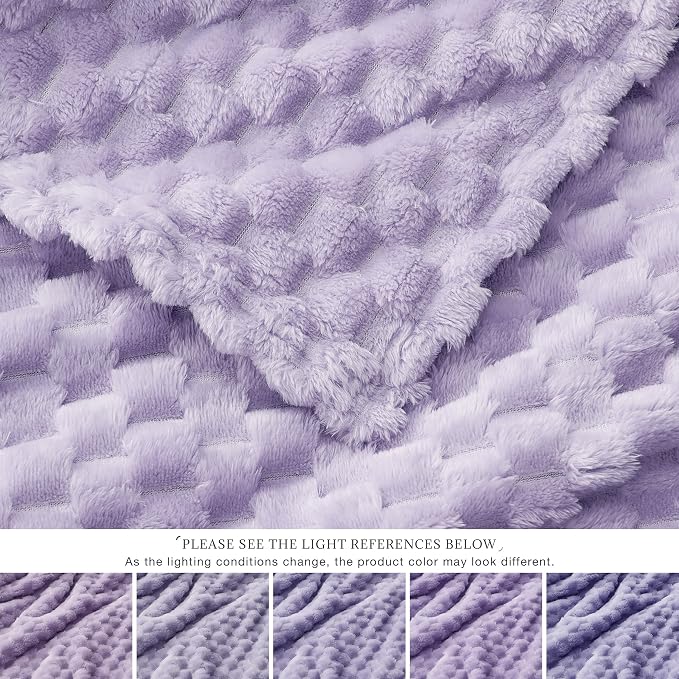 EXQ Home Fleece Throw Blanket for Couch or Bed - Image 5