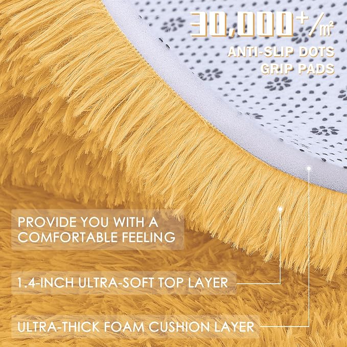 OLANLY 2x6 Machine Washable Runner Rugs - Image 7