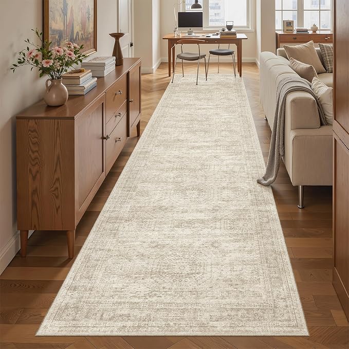 Runner Rug 2'6" x 10' Washable Non-Slip Runner Rugs - Image 2