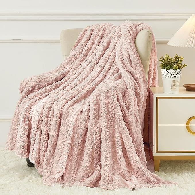 Aganear Flannel Throw Blanket by Aganear