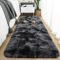 Tepook Fluffy Runner Rugs for Bedroom Aesthetic 2x6 Feet, Shag Soft Bedside Rug by Tepook