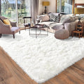 Rugs for Living Room 6x9, Soft Shaggy Modern Shag Area Rug for Bedroom by Quntue