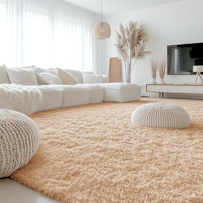 OLANLY 10x10 Machine Washable Large Area Rugs by OLANLY