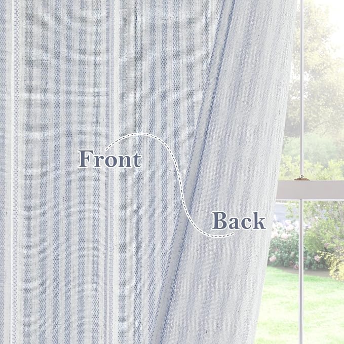 RYB HOME Kitchen Curtains 36 inch Length - Image 7