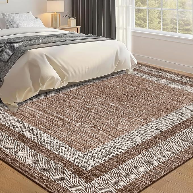 GarveeHome Modern Geometric Rug 4x6 Washable Rug - Image 2