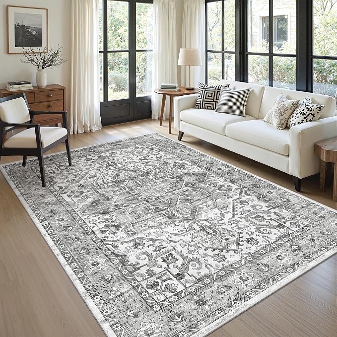 zesthome 6x9 Area Rug, Super Soft Washable Rugs - Image 4