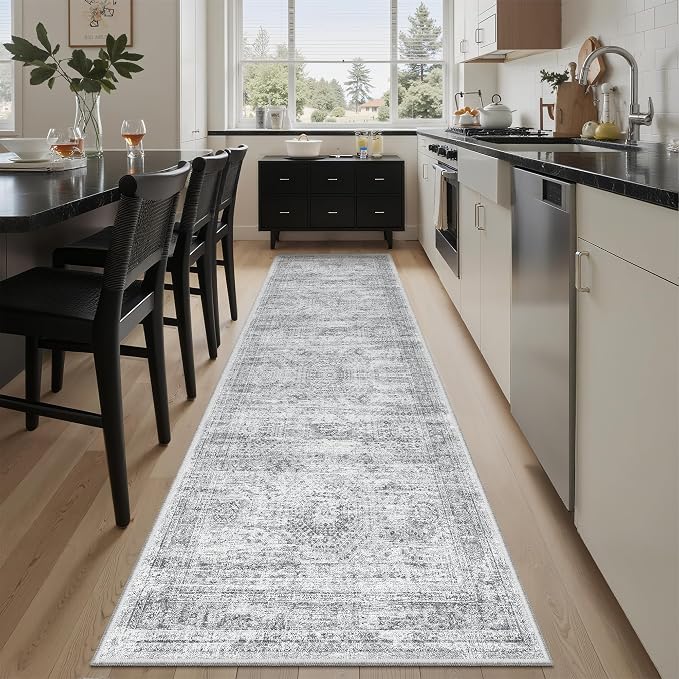 Runner Rug 2x7 Washable Non-Slip Hallway Runner Rugs - Image 4