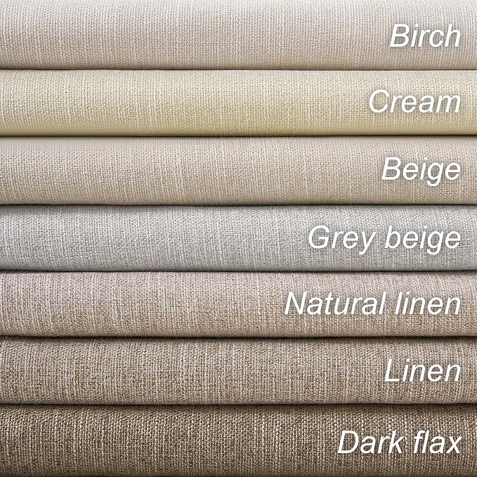 Topfinel Linen Blackout Curtains 96 Inch Long, Light Blocking Rustic Neutral - Image 8