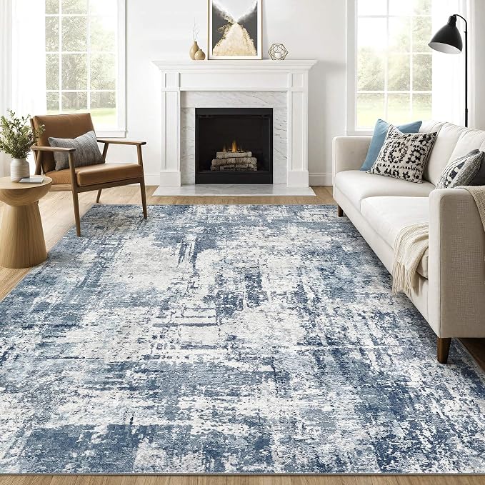 LOONGRUG 7x10 Area Rug Washable Large Neutral Modern Living Room Rugs | by LOONGRUG