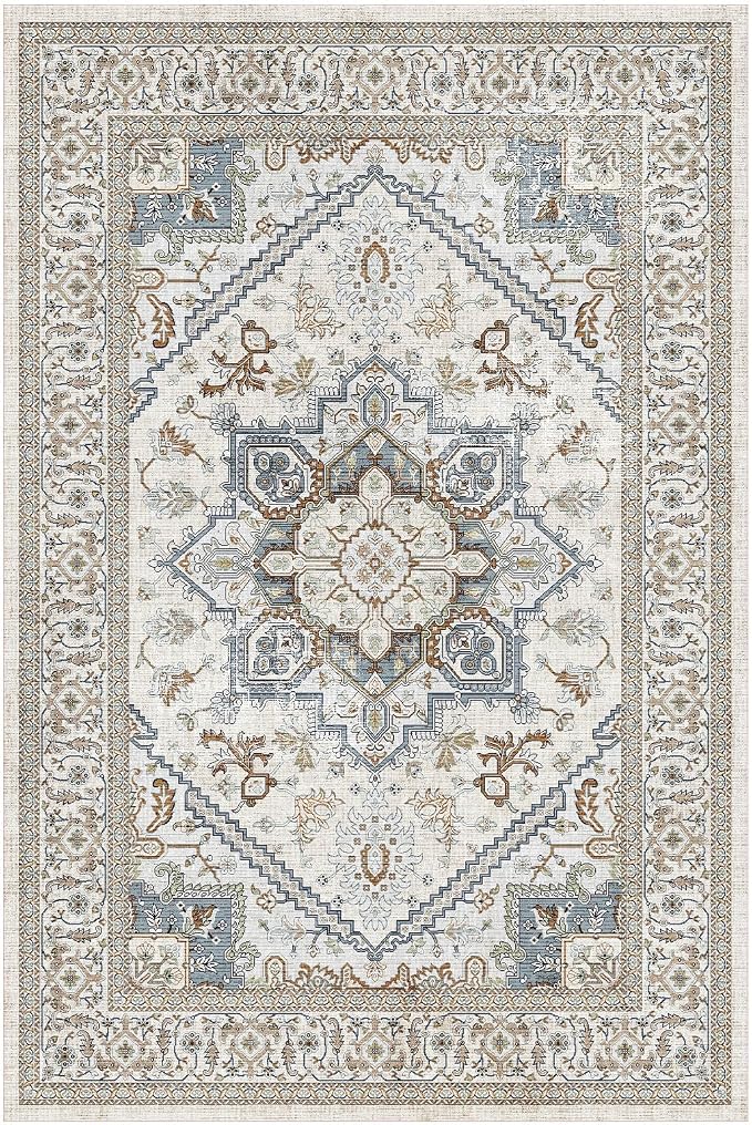 OPPODREAM Soft Area Rugs 4x6, Low-Pile Washable Rugs 4x6 - Image 9