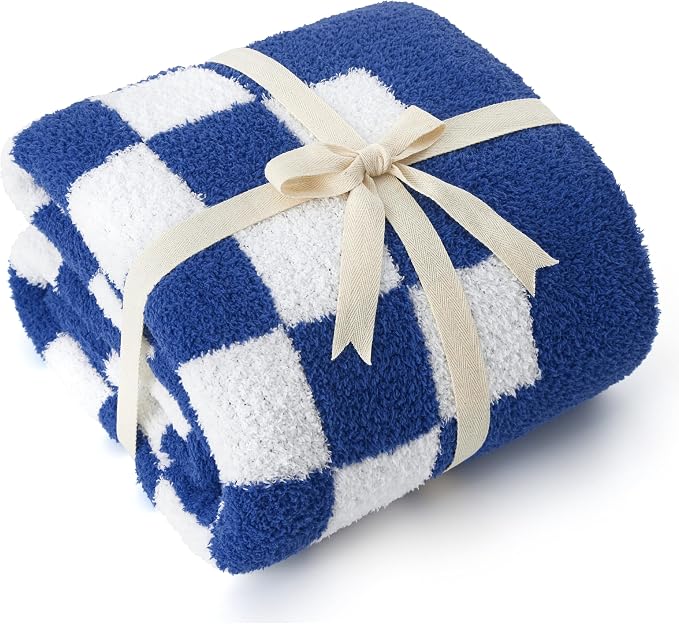 Bedsure Gentlesoft Checkered Twin Blanket - Image 9
