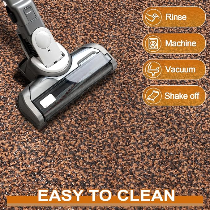 Mibao Front Door Mat, Dirt Trapper Welcome Mat - Image 4
