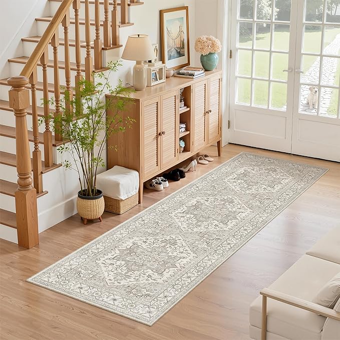 Madane Washable Runner Rug by Madane