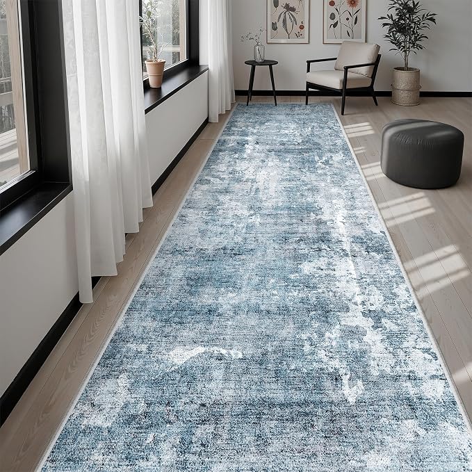 Runner Rug 3x10 Washable Non-Slip Hallway Runner Rugs - Image 4