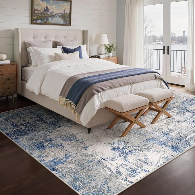 BEIMO Area Rugs 8x10 for Living Room Bedroom, Modern Abstract Machine Washable - Image 4