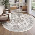 zesthome Washable Round Area Rugs by Zesthome