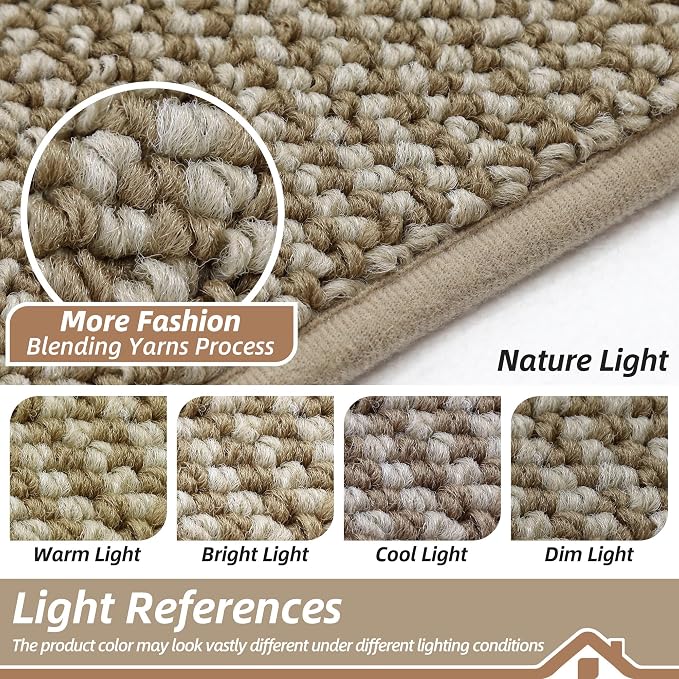 BEQHAUSE Kitchen Runner Rugs 24"x96", Kitchen Mats - Image 5