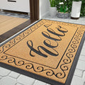 Yimobra Welcome Mats for Front Door 29.5x17, Heavy Duty Waterproof Outdoor Door by Yimobra