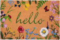 Calloway Mills AZ105992436 Floral Hello Doormat by Callowaymills
