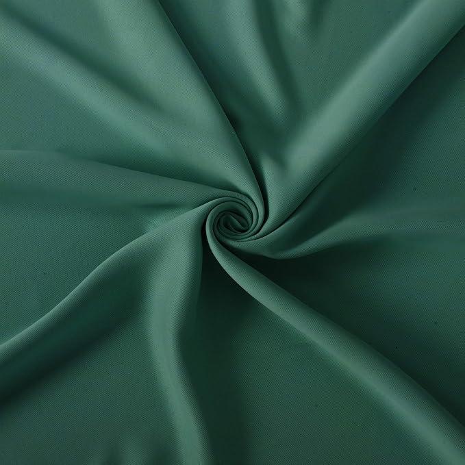LEMOMO Dark Green Thermal Blackout Curtains/52 x 72 Inch/Set of 2 Panels Room - Image 5