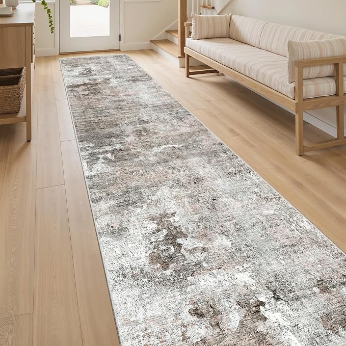 Runner Rug 2x10 Washable Non-Slip Hallway Runner Rugs - Image 3