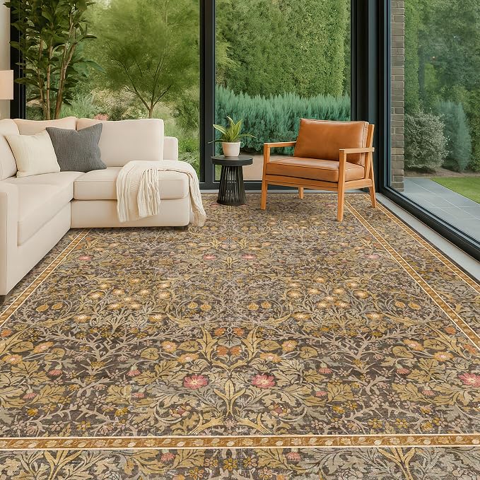 Washable 9x12 Living Room Rug - Image 6