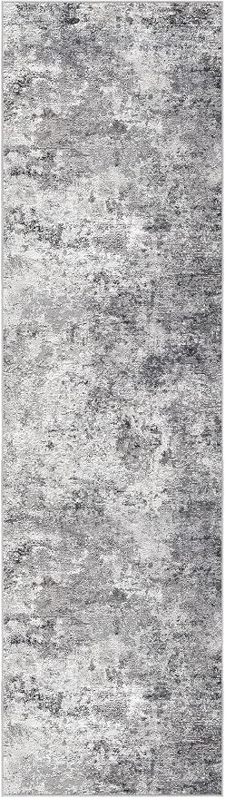 UERMEI 2X8 Washable Runner Rug for Hallway: Soft Neutral Modern Abstract Area - Image 9