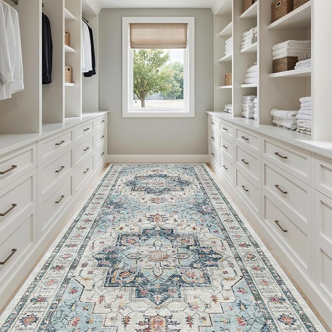 Madane 4x10 Wide Hallway Runner Rug: Washable Soft Rug Runners - Image 3