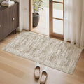 2x4 Washable Rugs for Kitchen, Powder Room Small Area Rug Non-Slip Vintage Low by Soalmost